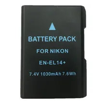 EN-EL14 lithium batteries pack ENEL14 Digital Camera Battery EN EL14 For Nikon D5200 D3100 D3200 D5100 P7000 P7100