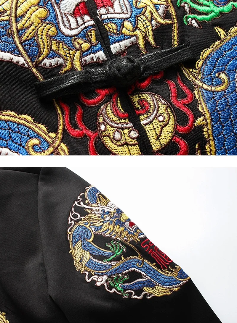 Мужские куртки-бомберы мужские китайские куртки Китайская традиционная мужская одежда одежды стиля Востока для мужчин крыло chun Униформа TA238