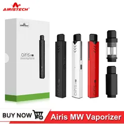 Оригинал Airistech Airis MW испаритель 2 в 1 воск, масло Vape Pod ручка 420 мАч Батарея разъем стручки mod M W пара комплект