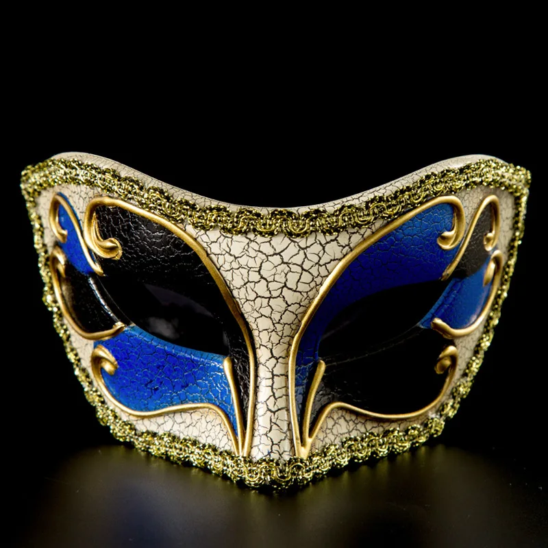 Fashion Cosplay  Elegant Venetian Masquerade Mask Halloween Christmas Party Crack Lacework Mask