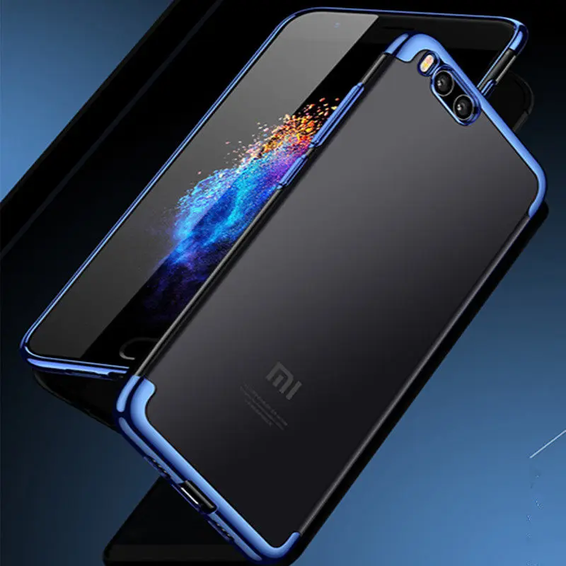 

Electriplating Soft TPU Clear Back Protector Phone Case For Xiaomi Redmi K20 / K20 Pro Note 7 Pro