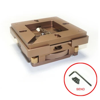 

BGA Reballing Kit Soldering Station PCB Fixture 80mm 90mm Auto Lock Accurate Position Multi-Sides Adjustment Easy Operation