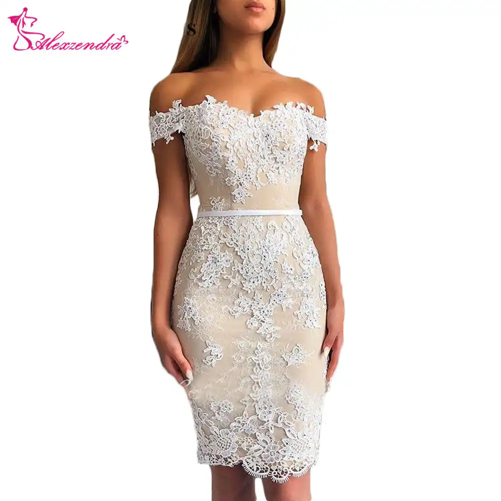 vestido de festa na altura do joelho