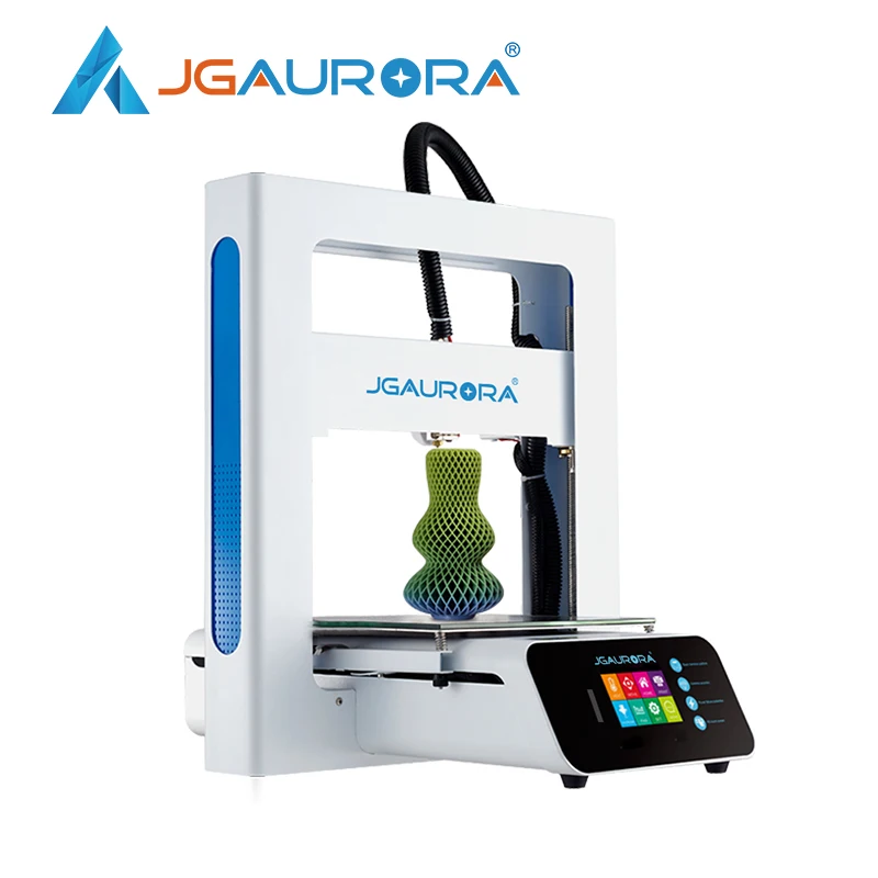 

JGAURORA 3d Printer A3S 10mins Assemble Build Size 205*205*205 Resume Power Off Printing Filament Run Out Detection Free Gifts