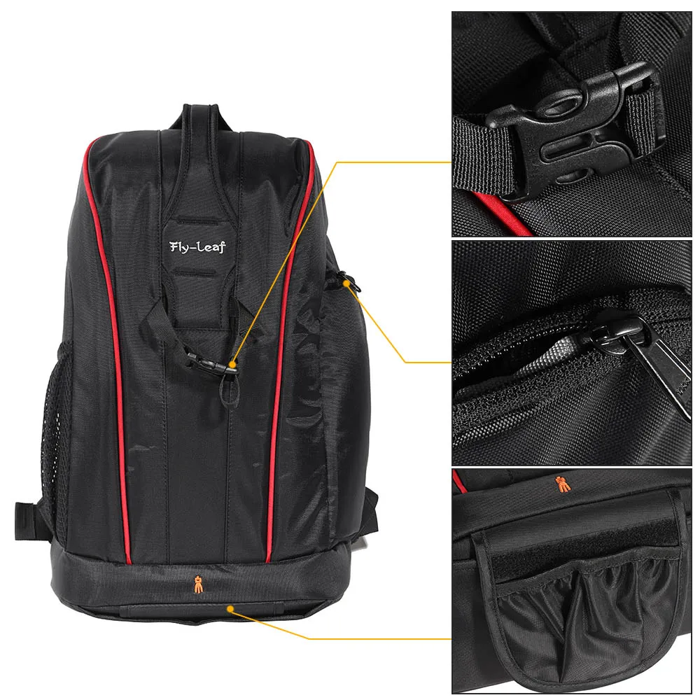 Сумка для камеры водостойкий рюкзак для фотосъемки Мягкий противоударный чехол для камеры для Canon Nikon sony DSLR камера s Объектив Аксессуары