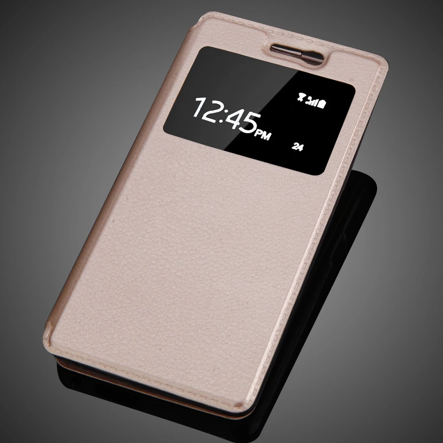 

X5 Leather View Case For Doogee X5 / X 5 Pro / X5S High Quality Protective Case Back Cover cell Phone Case Flip Stand Cover