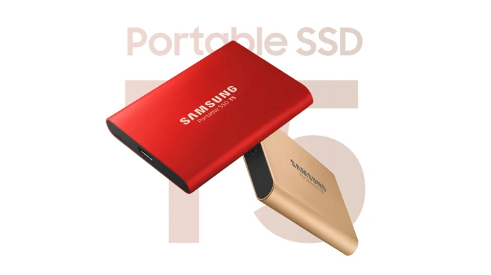 Samsung портативный SSD T5 250GB 500GB 1 ТБ 2 ТБ внешний твердотельный HD жесткий диск USB 3,1 Gen2 для настольного ноутбука