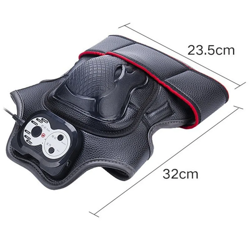 1 PC Knee Physiotherapy Massager Electric Knee Magnetic Vibration Heating Massager Hot Compress Joi