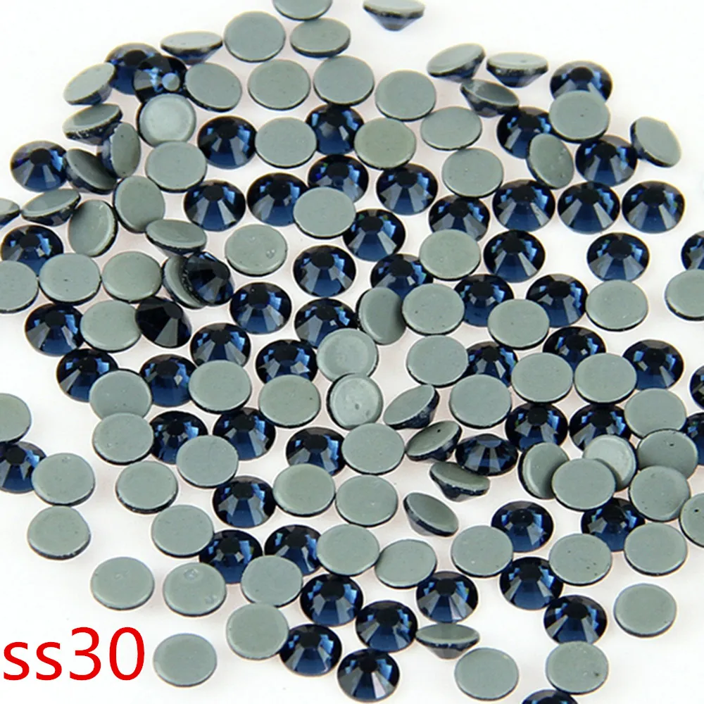 Montana 40 Gross Rhinestones SS30 Iron Flatback And Hot fix Transfer