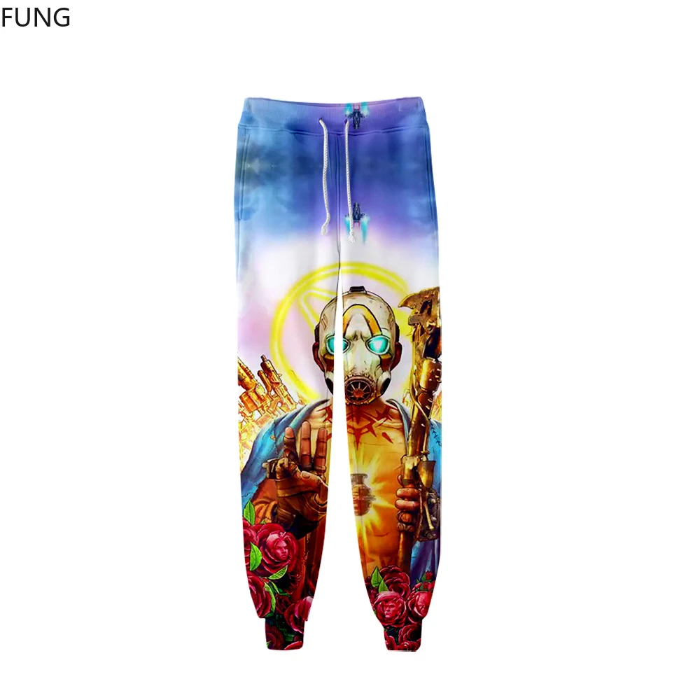 

Borderlands 3 Pants Men/Women Game Sweatpants 3D Print Streetwear Popular Casual Fashion Hip Hop joggers Pants Men Plus Size 4XL