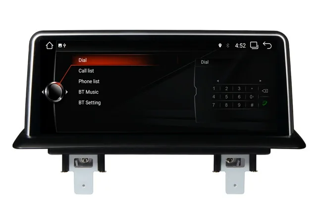 Android 7.1.1 автомобильный DVD для BMW E87(2006-2012) iDrive плеер аудио мультимедиа стерео монитор 10,2" ips экран