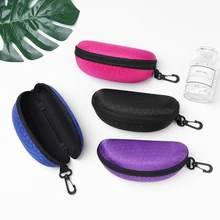 Чехол для солнцезащитных очков, переносные солнцезащитные очки на молнии, Жесткий Чехол для очков, защитная коробка для очков, сумка, аксессуары для очков