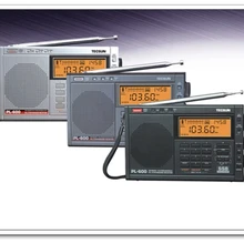 TECSUN PL-600 Полнодиапазонный синтезированный стерео цифровой тюнер AM FM LW SW SSB коротковолновое портативное радио с часами
