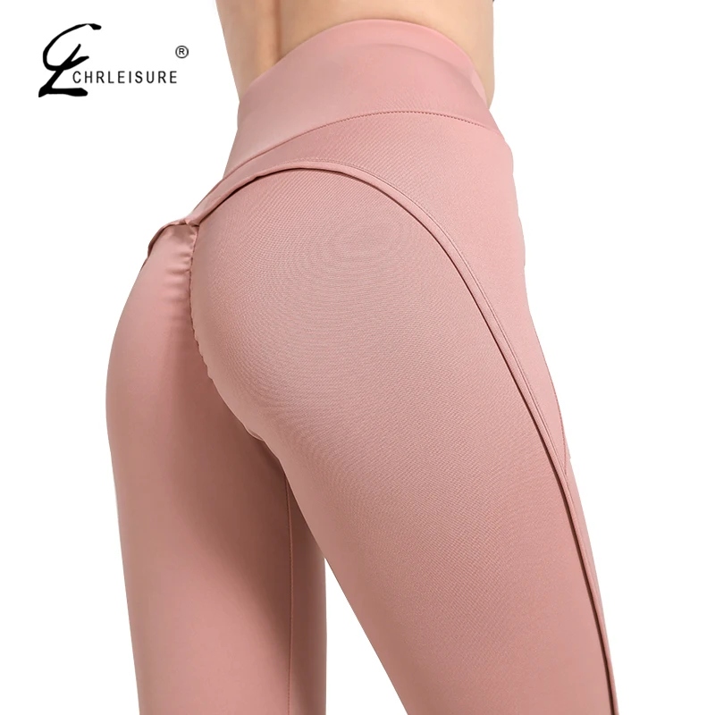 CHRLEISURE رفع تجريب طماق النساء اللياقة البدنية يغطي الرجل الخريف عالية الخصر طماق الرجل Jeggings الصلبة الرياضية السراويل CHRLEISURE رفع تجريب طماق النساء اللياقة البدنية يغطي الرجل الخريف عالية الخصر طماق الرجل Jeggings الصلبة الرياضية السراويل