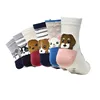 Offre spéciale!! Chaussettes en coton pour femmes, chaussettes à rayures, colorées, motifs d'animaux, motifs amusants de dessin animé, automne-hiver ► Photo 1/6