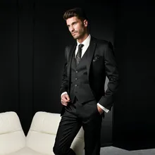 Идеальные модные мужские костюмы(костюм) на заказ для свадебного платья жениха, пальто, жилет и брюки+ галстук