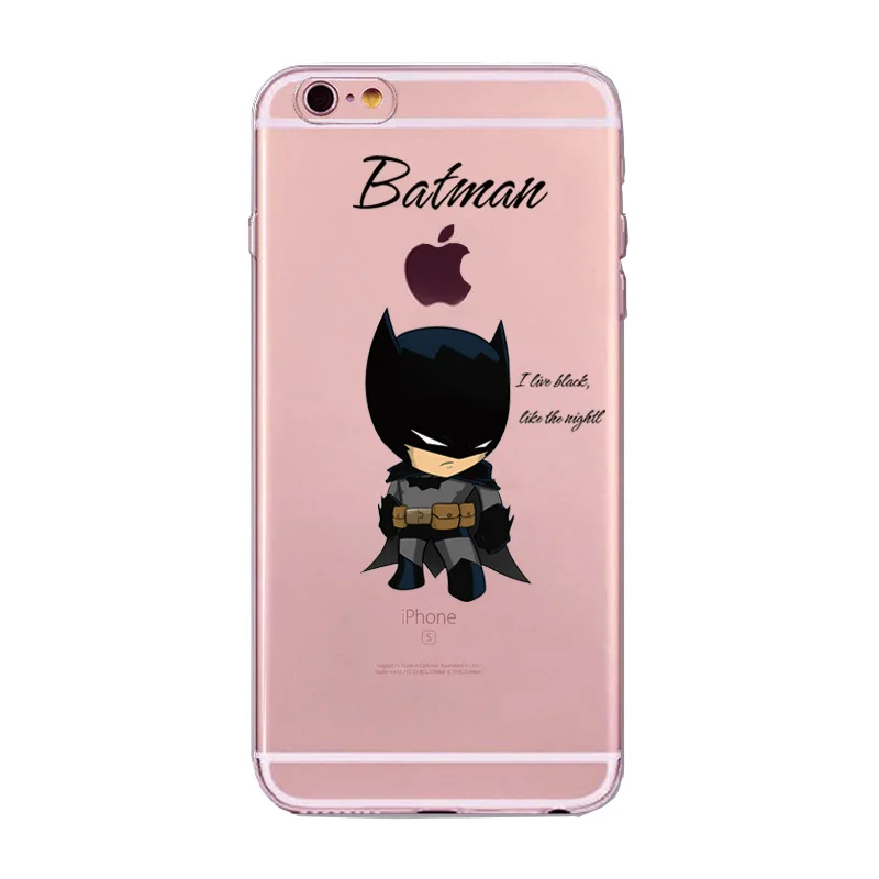 Прозрачный мягкий пластиковый чехол для задней панели телефона iPhone6/6s/6 plus/6s