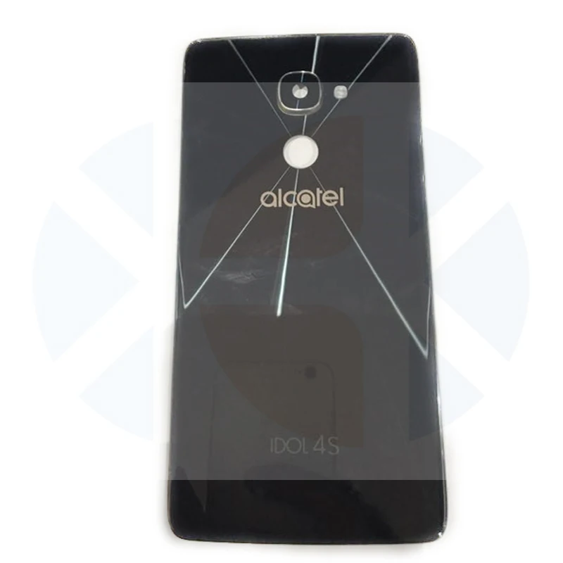 

Battery Cover For Alcatel Idol 4S Windows Back Door Housing Case For Alcatel Idol 4S 6070K 6070Y Back Glass Case For TCL 950