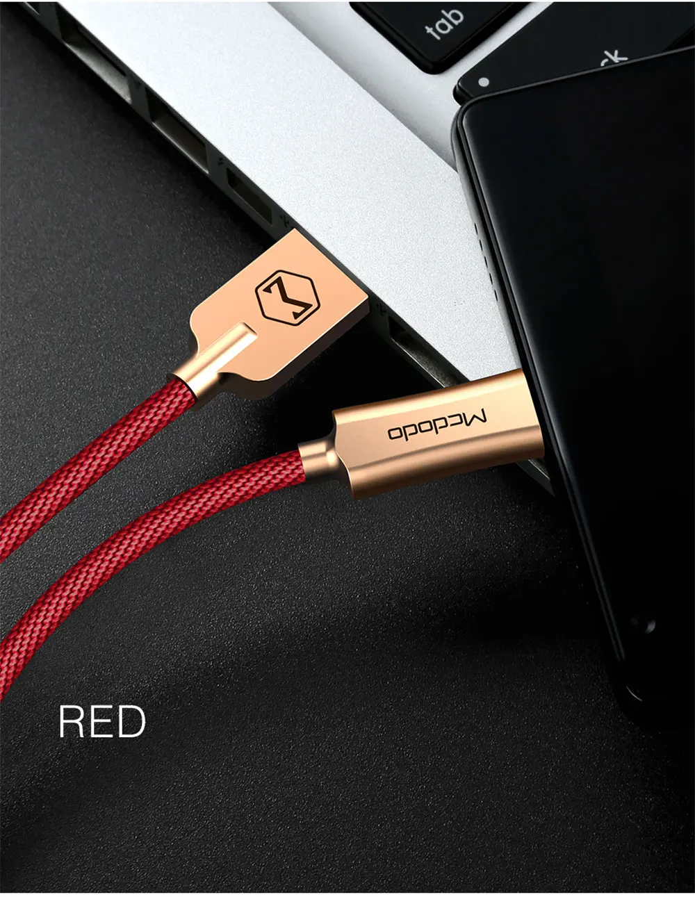 Mcdodo Micro USB кабель 2A Быстрая зарядка QC3.0 mini USB кабель для передачи данных для samsung Xiaomi Redmi huawei Tablet Android USB зарядный шнур