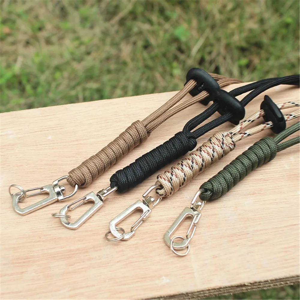 Knot Lanyard Sword Hand rope for Knife Flashlight Survival Toolin