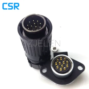 

HP20 series, 12pin waterproof and dust connector, 12pin aviation panel mounting connector socket and plug