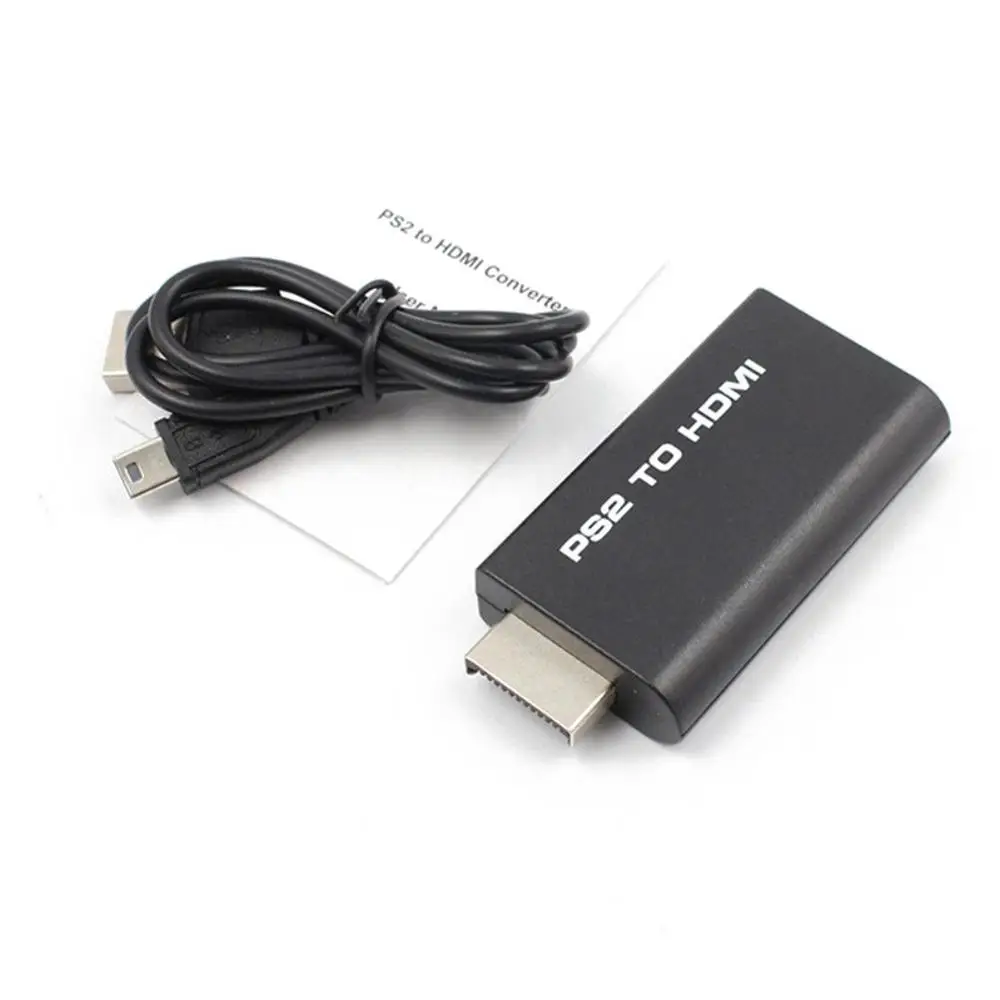 Конвертер PS2 в HDMI 480i/480 p/576i аудио-видео конвертер адаптер с выходом 3 5 мм