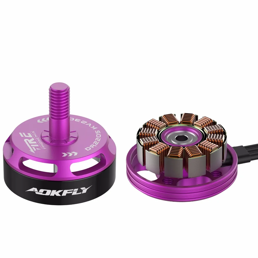 2205 бесщеточный двигатель для радиоуправляемого дрона AOKFLY DR 2300KV/2500KV