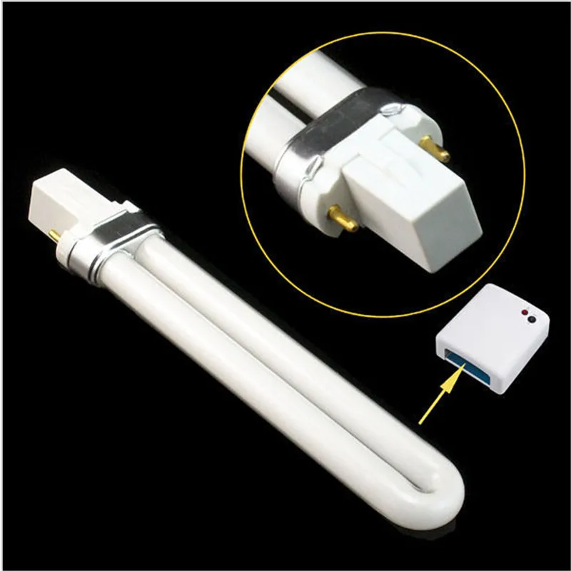 Светодиодная трубка для сушки ногтей белая 9 Вт 365 нм 4 шт./компл.|tube inflator|tube griptube cap |