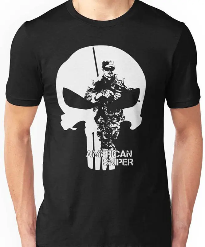 

2019 Summer Fashion Hot Sale Men O-Neck T Shirt The devil of ramadi Chris Kyle American Sniper T-SHIRT S-3XL NEW TEE