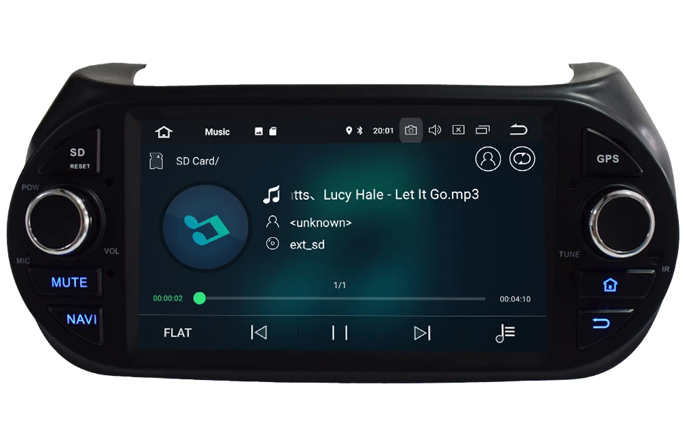 Best 7" Octa Core 4G Android 8.1 4GB RAM 64GB ROM RDS Car DVD Player Stereo GPS Glonass For Fiat Fiorino/Citroen Nemo/Peugeot Bipper 3