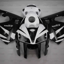 CBR 600 RR 2005-2006 Обтекатели CBR 600 RR 2006 кузов CBR 600 RR 05 материя черный черные белые обтекатели