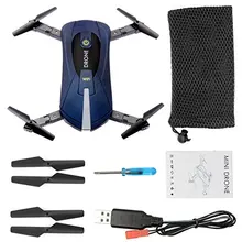 JY018 WiFi FPV Mulitcopter Mini Dobrável Selfie Aeronave RC Drones com Câmera 120 Graus Grande Angular De Corrida RC Hexacopter 2MP