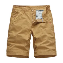 Летние мужские Шорты качественные хлопковые короткие штаны шарф в горошек повседневные официальные мешковатые мужские шорты-бермуды Masculina Большие размеры 28-38