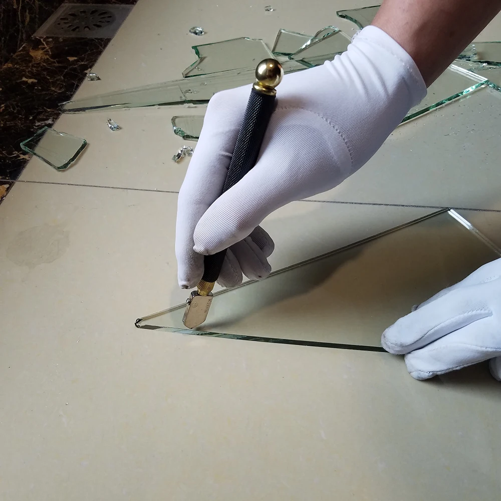 Маслонаполненный вольфрамовый стеклорез противоскользящие металлические ручки режущие инструменты 2-12 мм