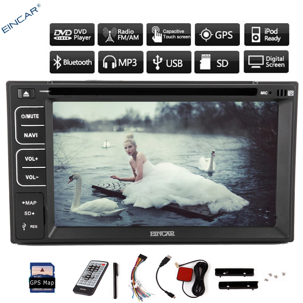 Excellent PC 2 Din Navigator MP4 Touch Screen MP3 Stereo Capacitive Autoradio USB Receiver GPS Car DVD win8 RDS 3D Radio CD BT 2 Excellent PC 2 Din Navigator MP4 Touch Screen MP3 Stereo Capacitive Autoradio USB Receiver GPS Car DVD win8 RDS 3D Radio CD BT 2