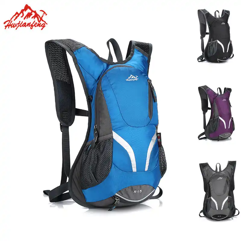 HWJIANFENG 15L Hydration Pack Backpack,2L Water Bladder BPA Free,Cycling Backpack Biking Backpack Riding Daypack Bike Rucksack Breathable Lightweight for Travelling Hydration Bag Men Women