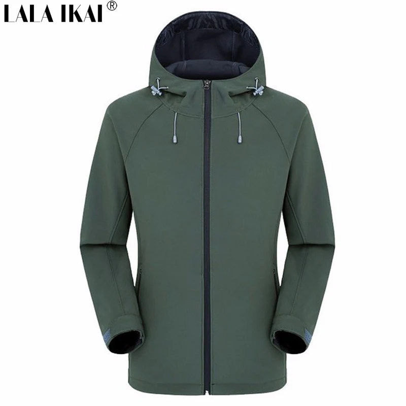Softshell Jacket Men Autumn Windstopper Waterproof Clothing Outdoor