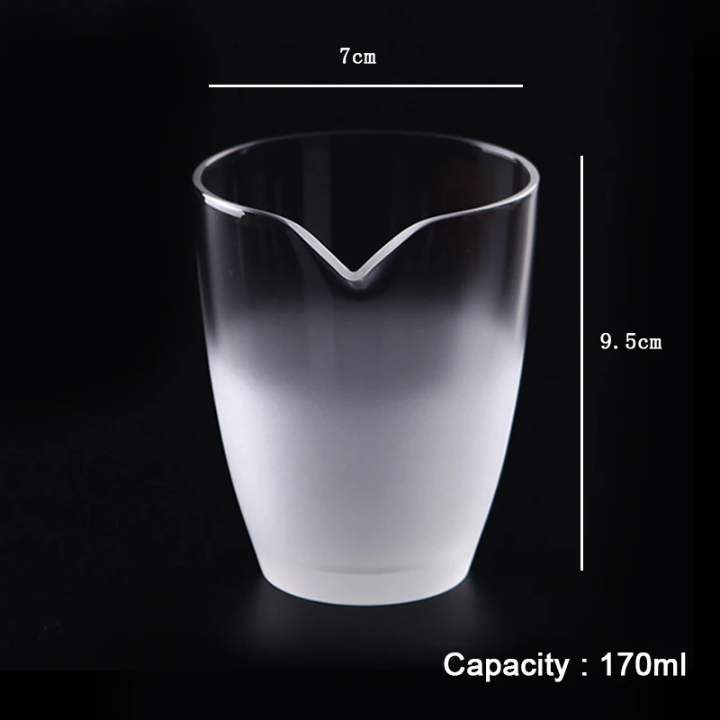 170 мл облако-туман стекло Гонг дао чашка с полировкой узор Гонг дао кружка Улун чайная чашка
