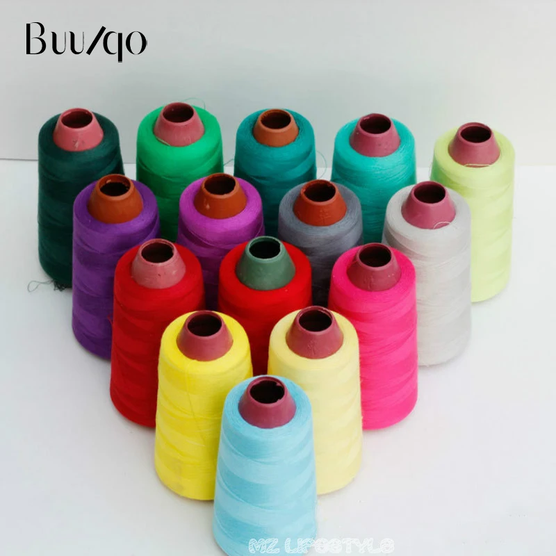 

Hot sale 2000 yards polyester sewing machine thread Multi Colors Polyester Sewing Thread for clothing