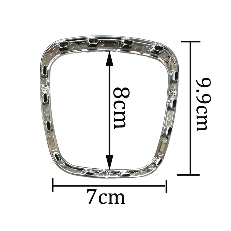 Для A3 8P S3 A4 B6 B7 B8 A5 A6 C6 Q7 Q5 обшивка рулевого колеса эмблема крышка значок рамка abs хром