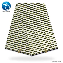 LIULANZHI африканская ткань хлопок восковая набивная ткань 6 ярдов/партия африканская восковая ткань голландская ml9h1986