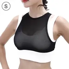 Бюстгальтер для йоги и фитнеса без стального кольца ударопрочный спортивный Нижнее белье женский сетчатый увеличенный уплотненный дышащий бюстгальтер для фитнеса