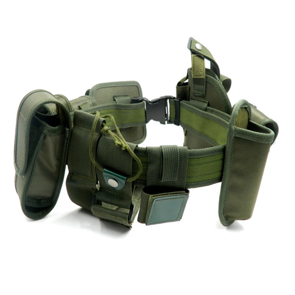 Тактический ремень Lixada, модульное оборудование для обеспечения безопасности полиции, военный пояс с мешками, кобура, снаряжение