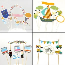 1 комплект украшения для торта, Хрустальный блеск, различные DIY, индивидуальные, на заказ, для торта на день рождения, флаг, маленькие вставки, материал, упаковка, поставки