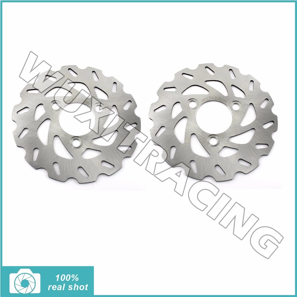 03 04 05 06 07 08 09 10 11 12 13 14 2Pcs Light Weight ATV Quad Front Brake Discs Rotors for SUZUKI LT-Z 400 Quadsport 2003-2014 босоножки kiss kissy s55384 07 03 09 kisskitty 2015 s55384 07 03 09 05 11