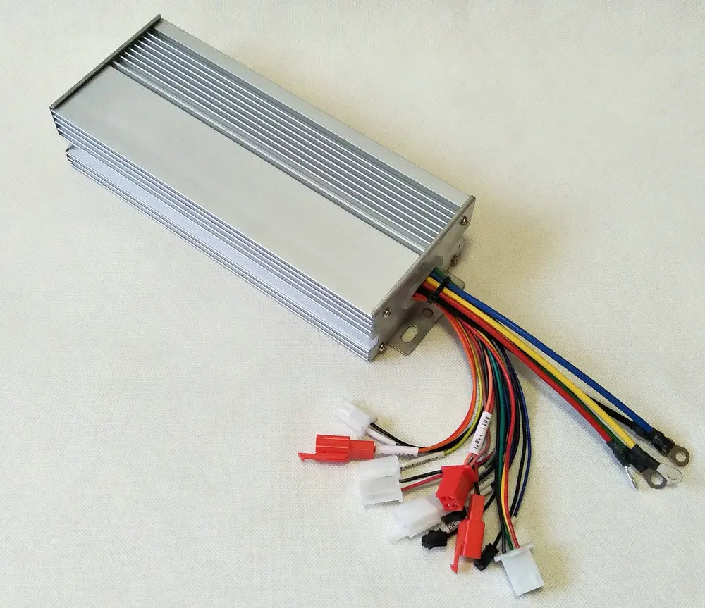BLDC sinewave контроллер двигателя вектор 48v60v72v1500w2000w 18mosfet Электрический велосипед MTB