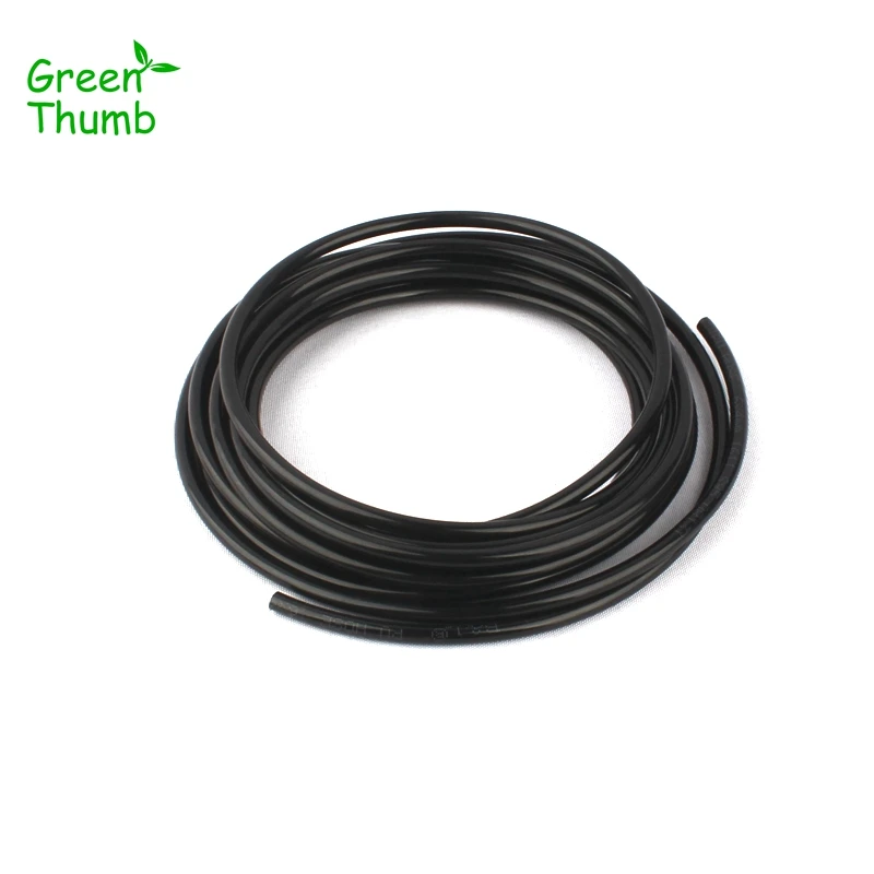

10m/25m Green Thumb Plastic Hose 6mm Low Pressure Mist Spray System Soft Tube for Agricultural Irrigation Water Pipe Hose