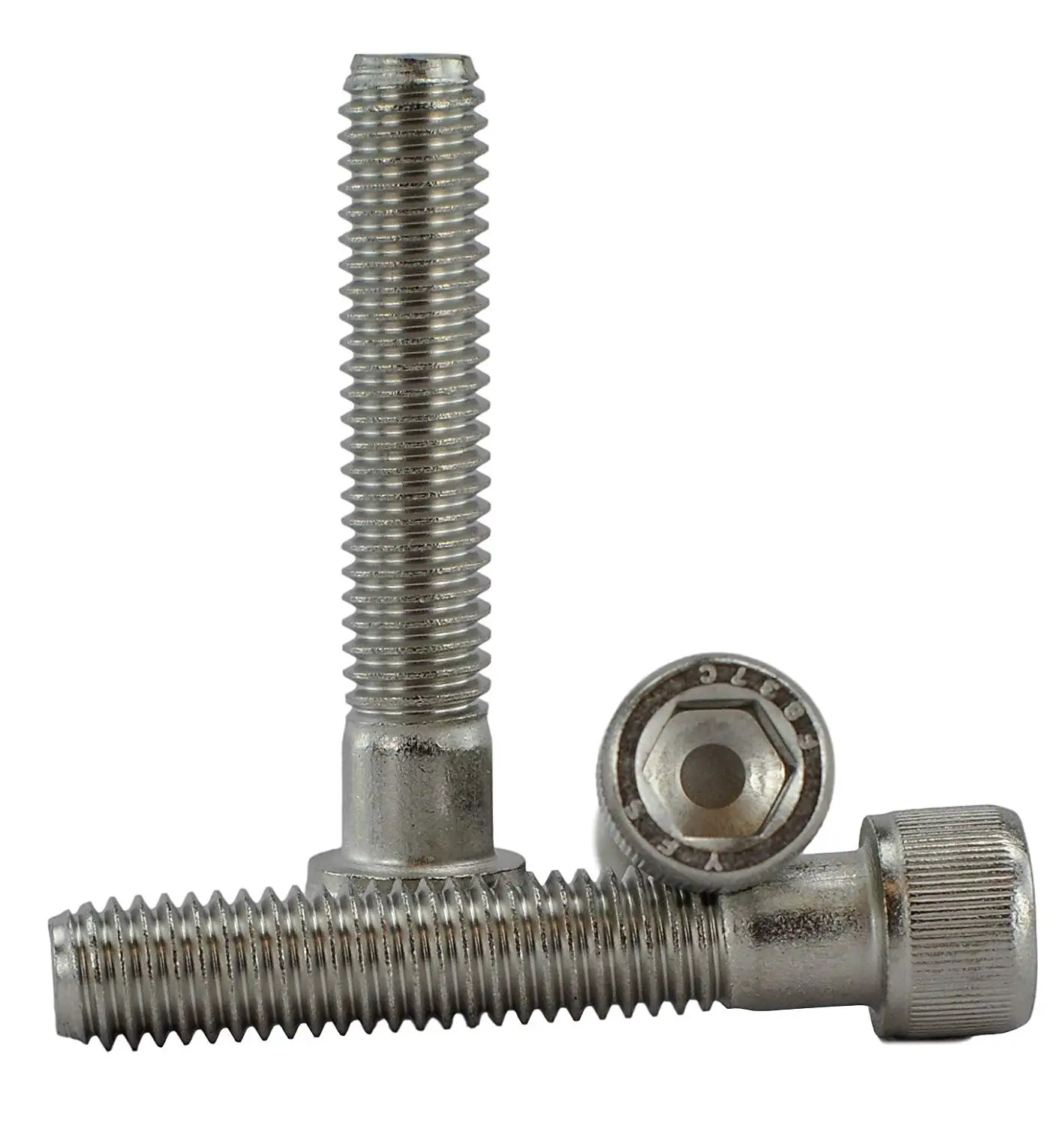 

Stainless 3/8-16 x 2" (3/4" to 3" Available) Socket Head Cap Screws, Full Thread, Hex Drive, Stainless Steel 18-8, Coarse