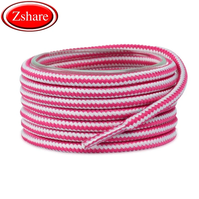 

1 Pair Multicolor Round Shoelaces Outdoor Sport Casual Martin Boots Shoe Laces Sneakers Shoelaces Skate Boot Shoe Laces