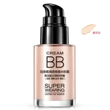 Природный Безупречный веснушки Удаление пор BB крем отбеливающий увлажняющий маскирующий Крем Обнаженная основа Макияж Красота лица 30 мл